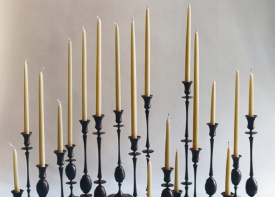 Muehling Biedermeier Candleholders